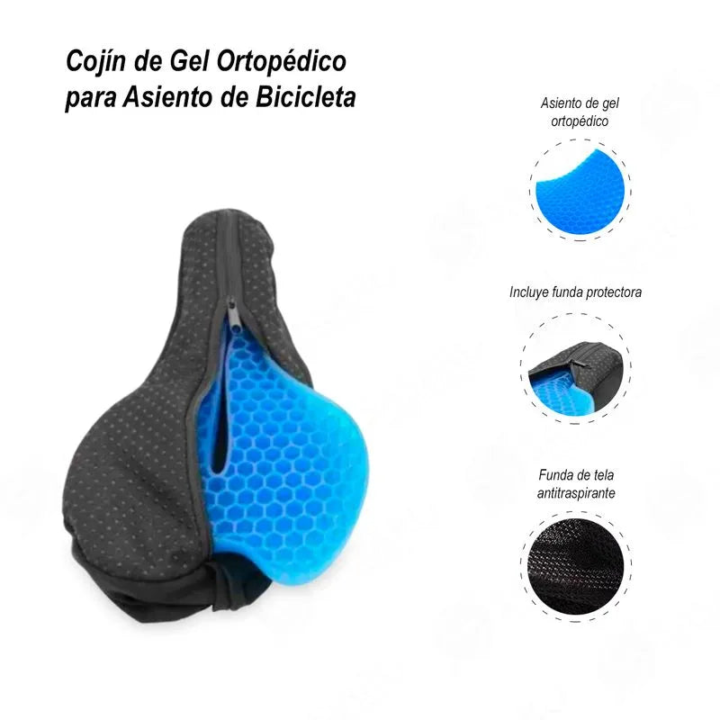 Orthopedic Gel Cushion for Bicycle Seat + Free Shipping 