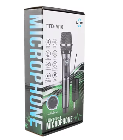 Micrófono Inalámbrico TTD-10 + Envio Gratis