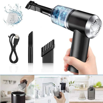 4 in 1 Portable Vacuum Cleaner and Blower Cleans Everything + Free Shipping 