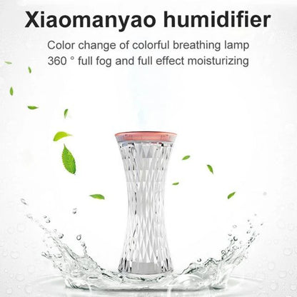 Lampara Humidificador De Aire Xiomanyao 7 Colores Táctiles + Envio Gratis