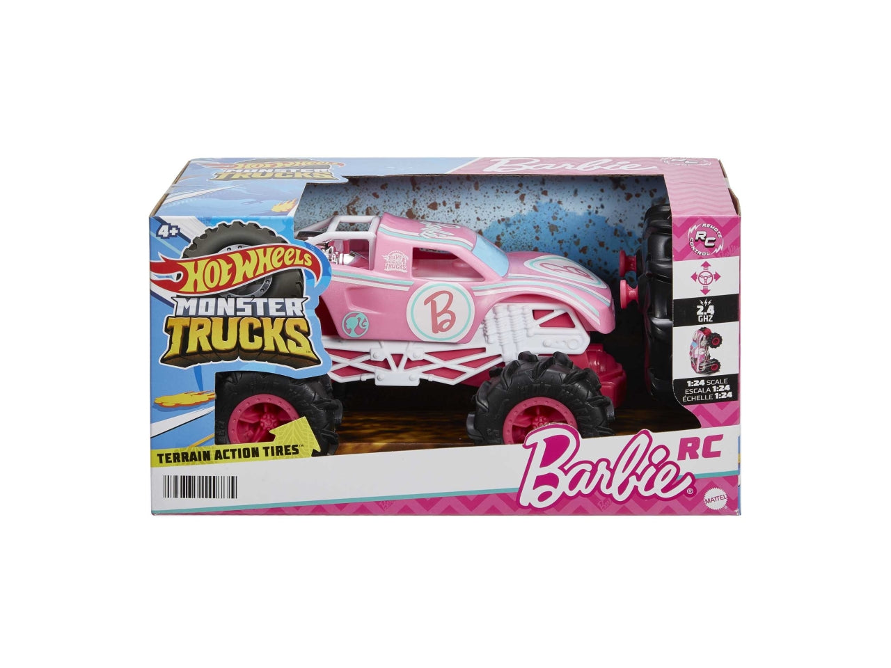 Barbie Remote Control Jeep + Free Shipping 