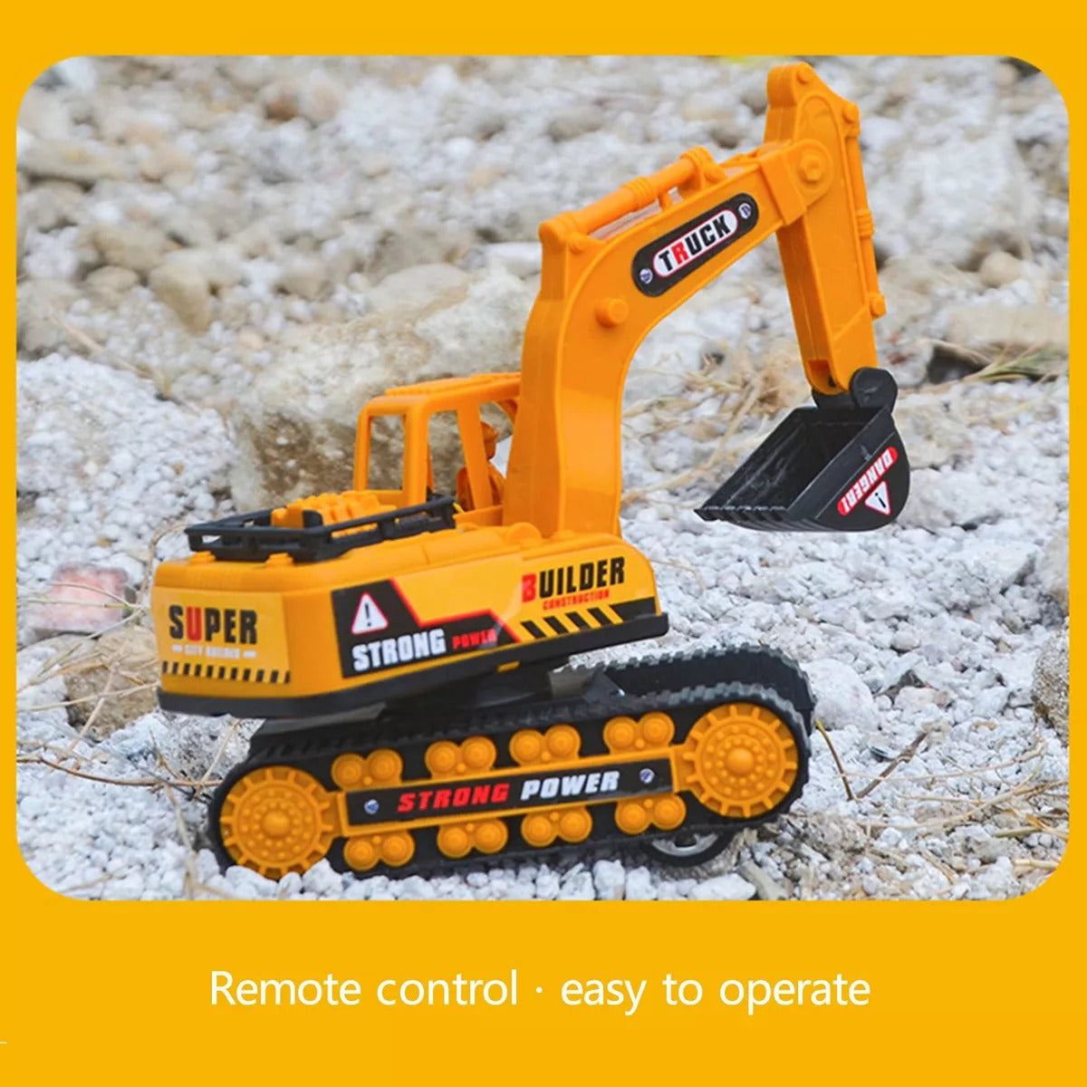 Remote Control Excavator Truck + Free Shipping 