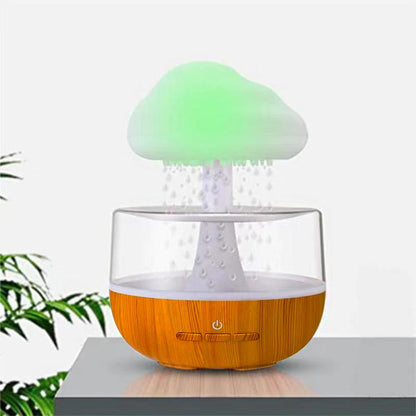 Multicolor Rain Cloud Humidifier + Free Shipping