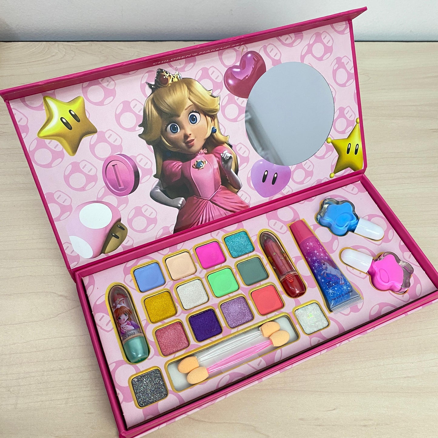 Set De Maquillaje Princesa Peach 21 En 1 + Envío Gratis