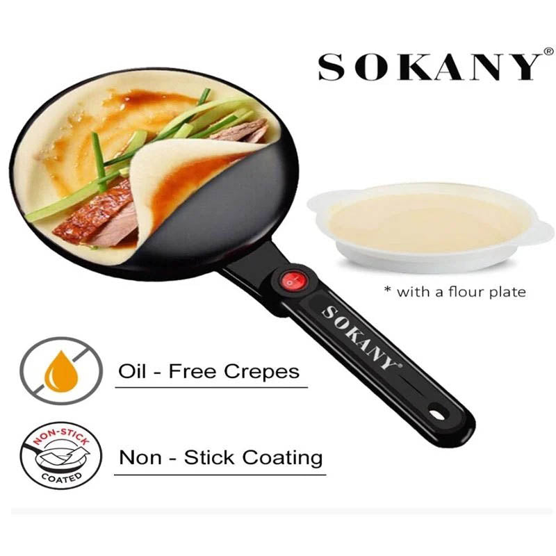 Sokany Electric Crepe Maker