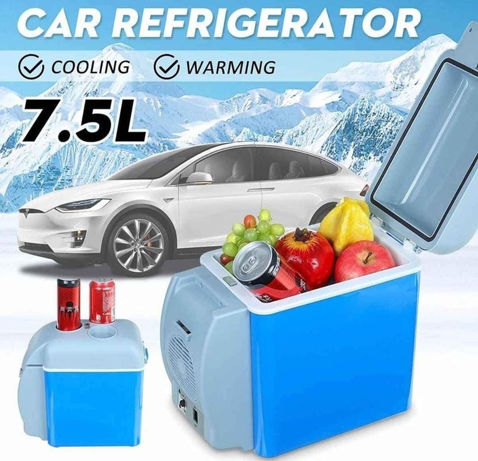 Portable Electric Car Refrigerator + Free Shipping