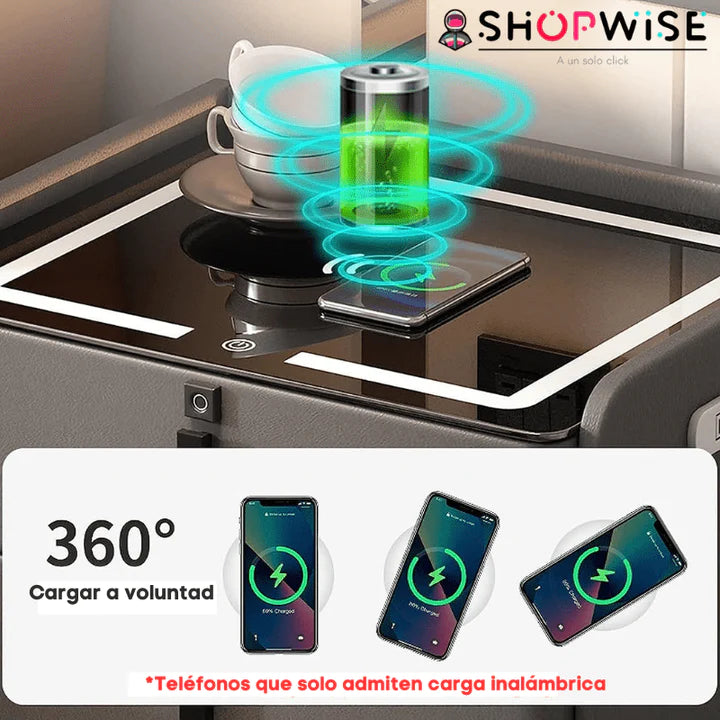 🔥Mesa De Noche Smart De 2 Cajones + Envio Gratis🔥