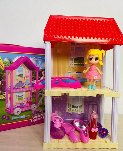 Mini Barbie House + Free Shipping 