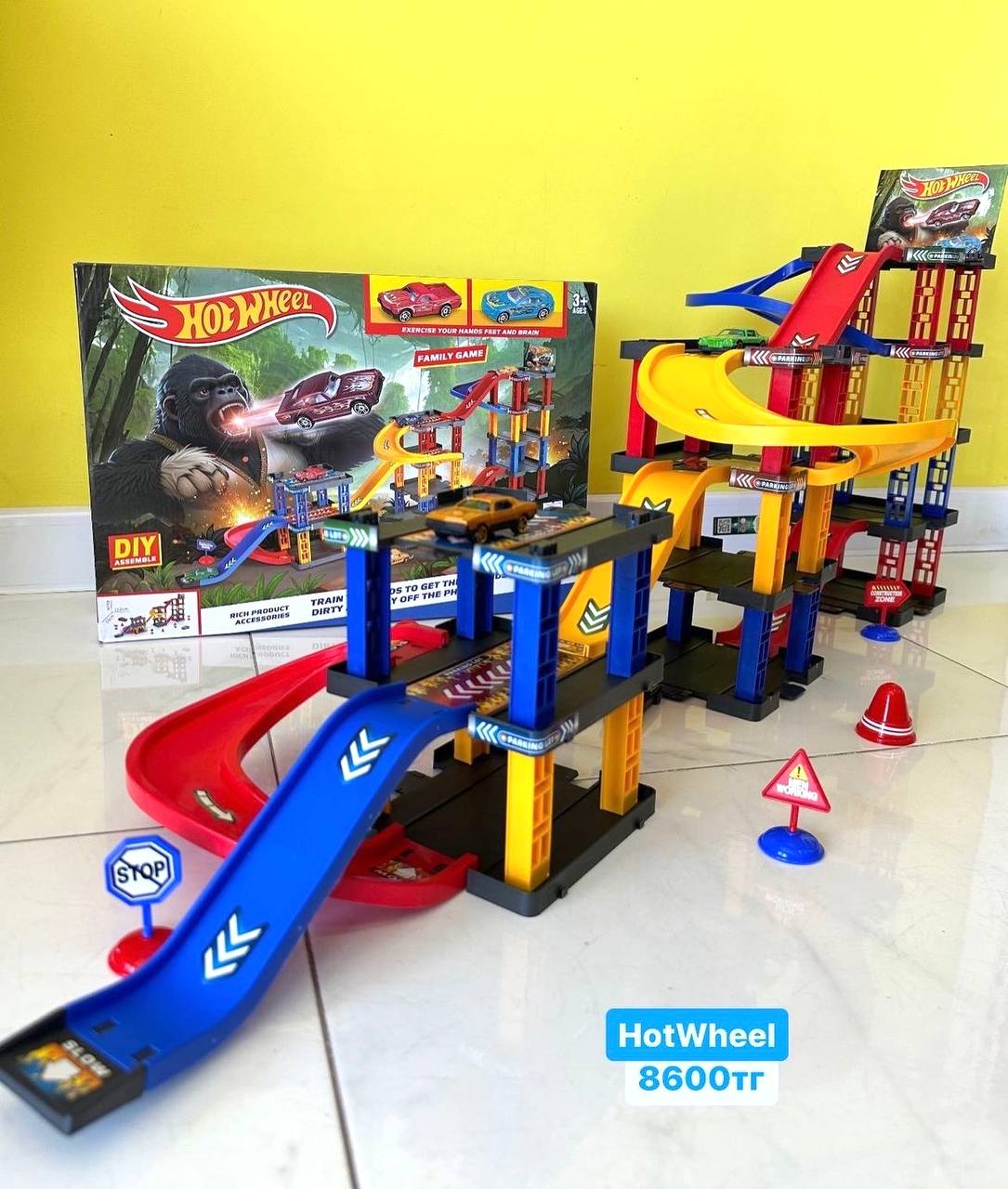 Hot Wheels 69pc Track + Envio Gratis