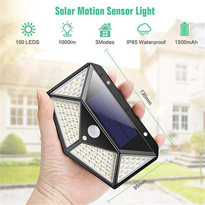 Solar Light With Motion Sensor For Outdoor + Free Shipping 