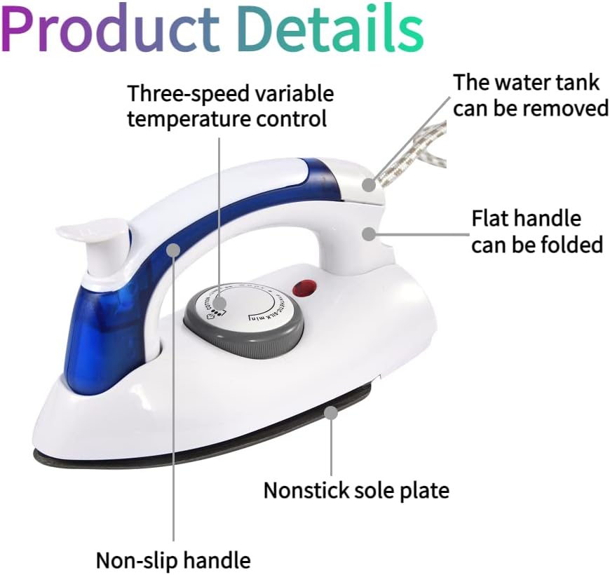 Royal Universal Mini Travelling Clothes Iron + Free Shipping 