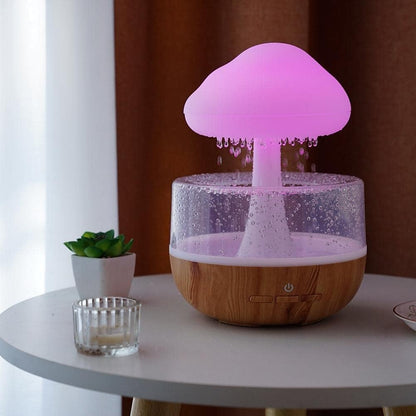 Humidificador Nube De Lluvia Multicolor + Envio Gratis