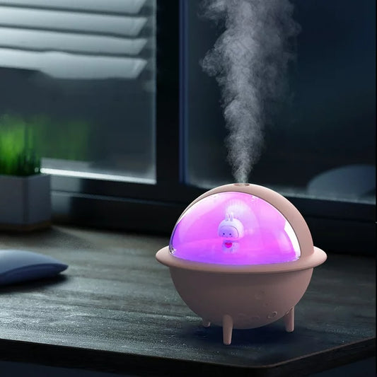 Lámpara Humidificador De Planeta + Envío Gratis