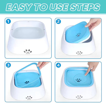 Anti-spill drinking fountain for dogs and cats + Free Shipping