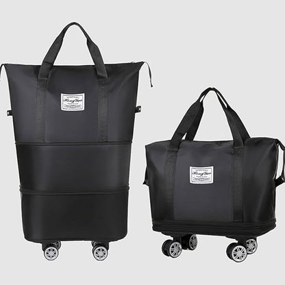 Expandable Travel Bag With Wheels + Free Shipping 