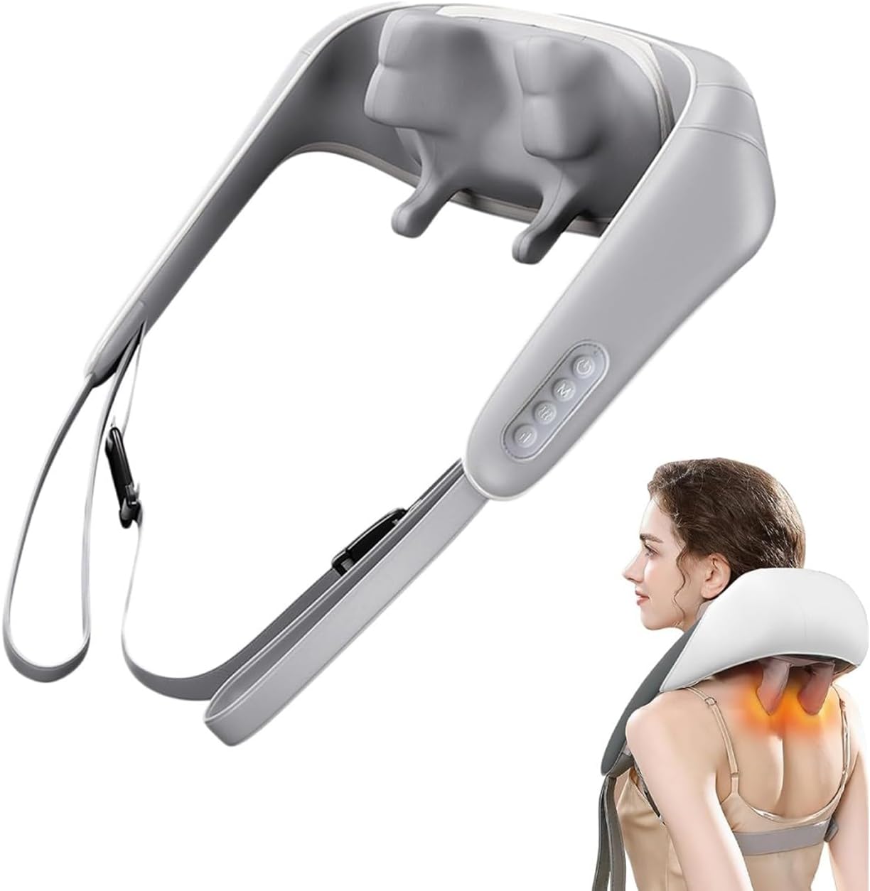 Neck and Shoulder Massager with Heat + Free Shipping 