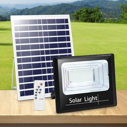 100W Outdoor Solar Panel Floodlight + Free Shipping 