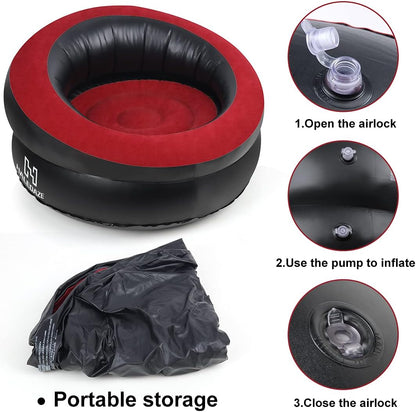 Portable Inflatable Bean Bag Chair + Free Shipping 