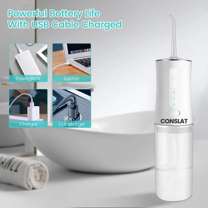 220ML Portable Oral Irrigator Food Waste Removal + Free Shipping