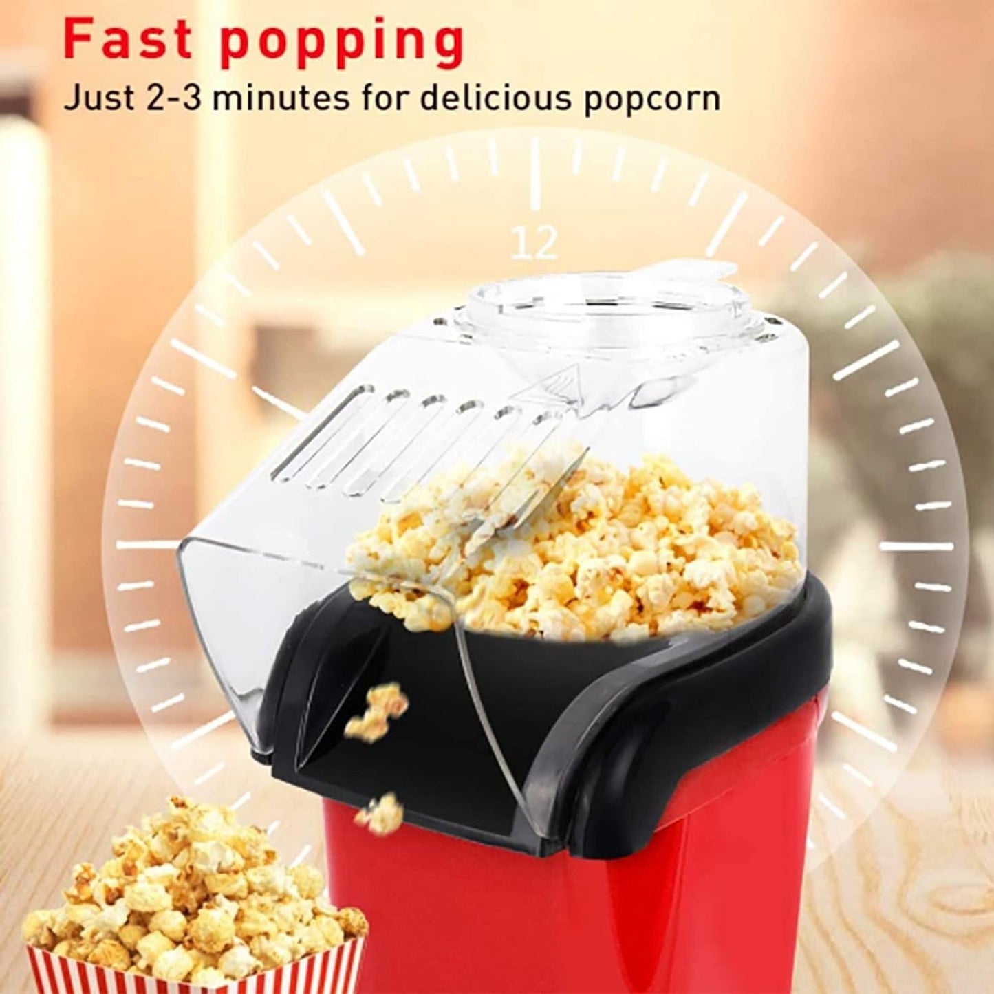 Mini Electric Popcorn Machine + Free Shipping 