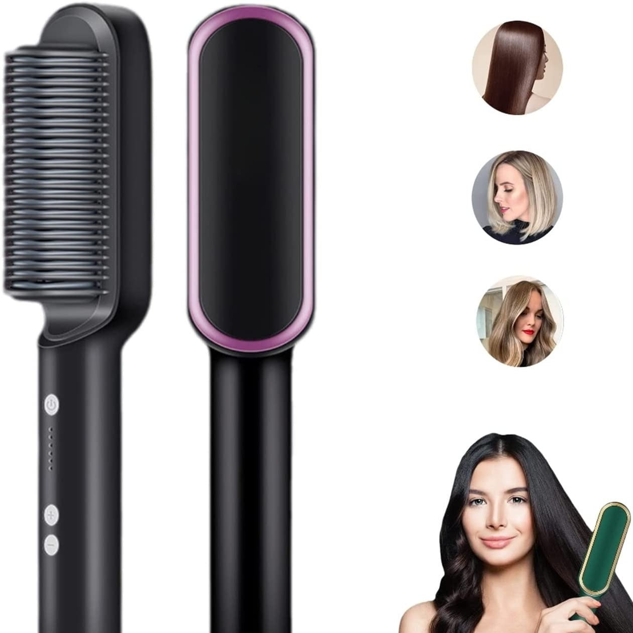 2 in 1 Ceramic Hair Brush + Free Shipping