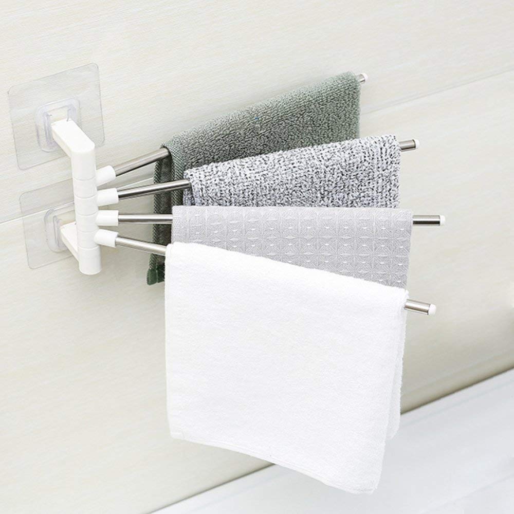 Stainless Steel Swivel Towel Rack + Free Shipping