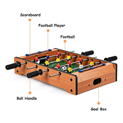 Mini Wooden Football Table + Free Shipping 