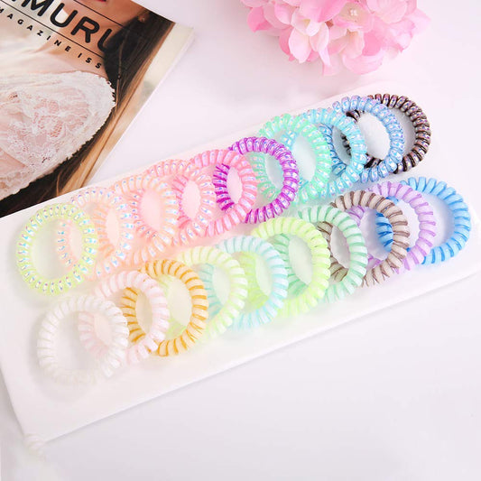 Spiral Hair Bows 