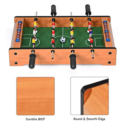 Mini Wooden Football Table + Free Shipping 