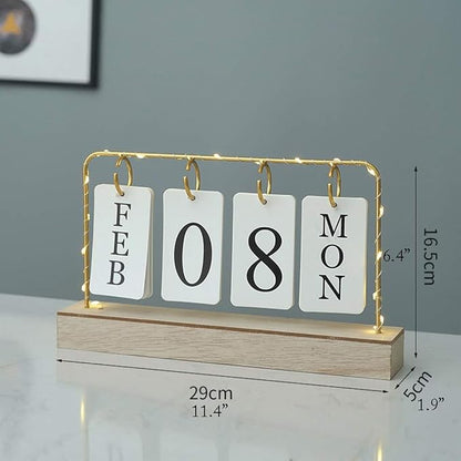 LED Desk Calendar + Free Shipping 