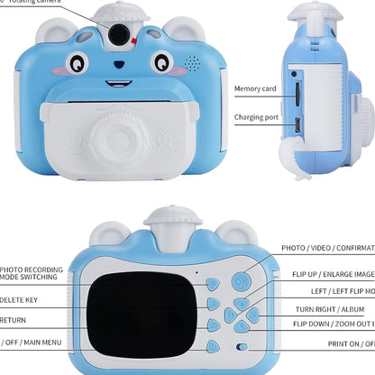 Print Instant Kids Camera + Free Shipping 