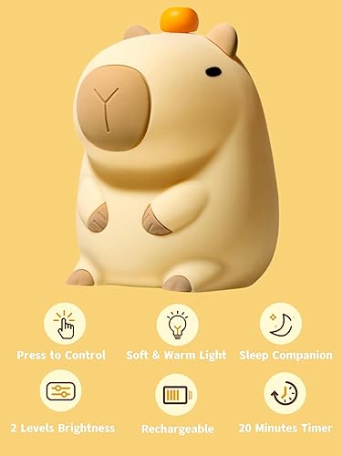 Capybara Touch Night Lamp 