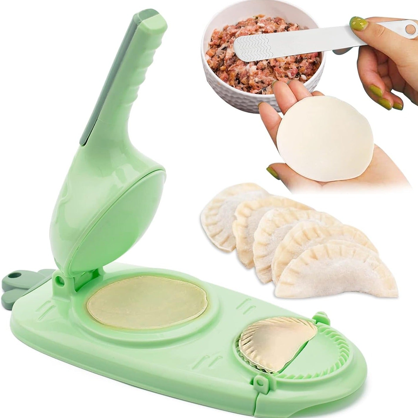 Maquina Para Hacer Empanadas 2 En 1 + Envio Gratis