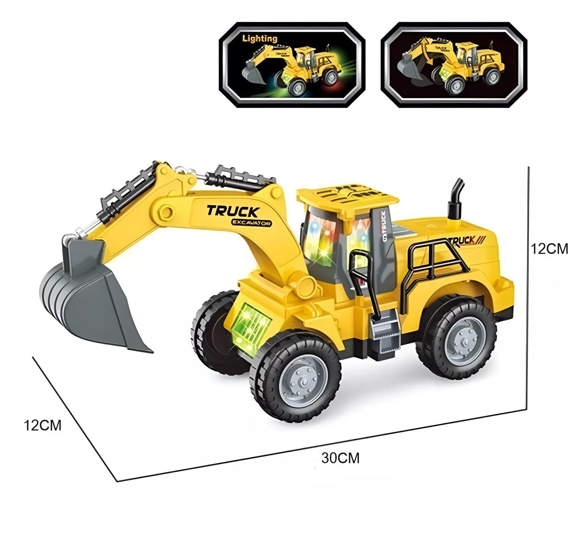 Small Excavator Truck Remote Control + Free Shipping 