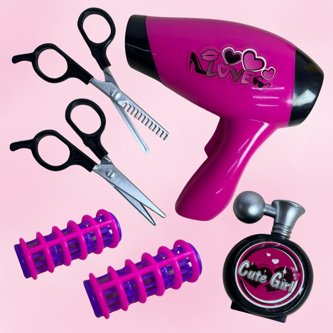 Hairdressing Kit for Girls + Free Shipping 