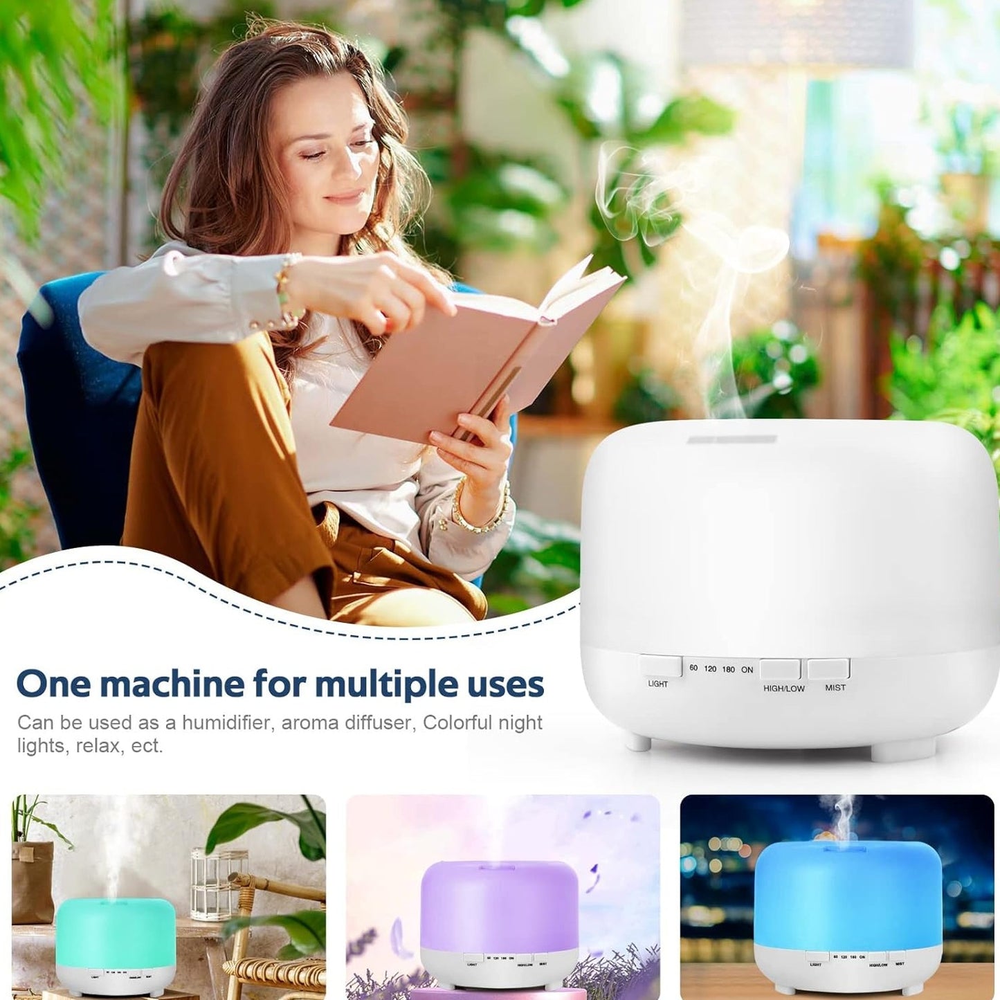 Chronotherapy Led Humidifier + Free Shipping 