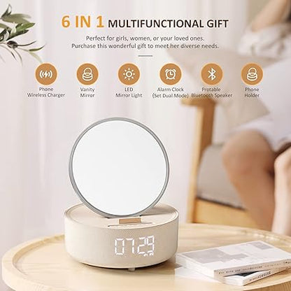 6 in 1 LED Mirror Speaker + Free Shipping 