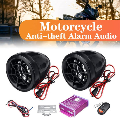 Bluetooth Motorcycle Speaker and Alarm + Free Shipping 