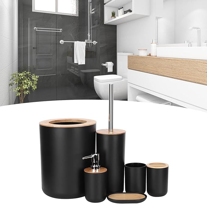 Set Accesorios Para Baño 6 Piezas