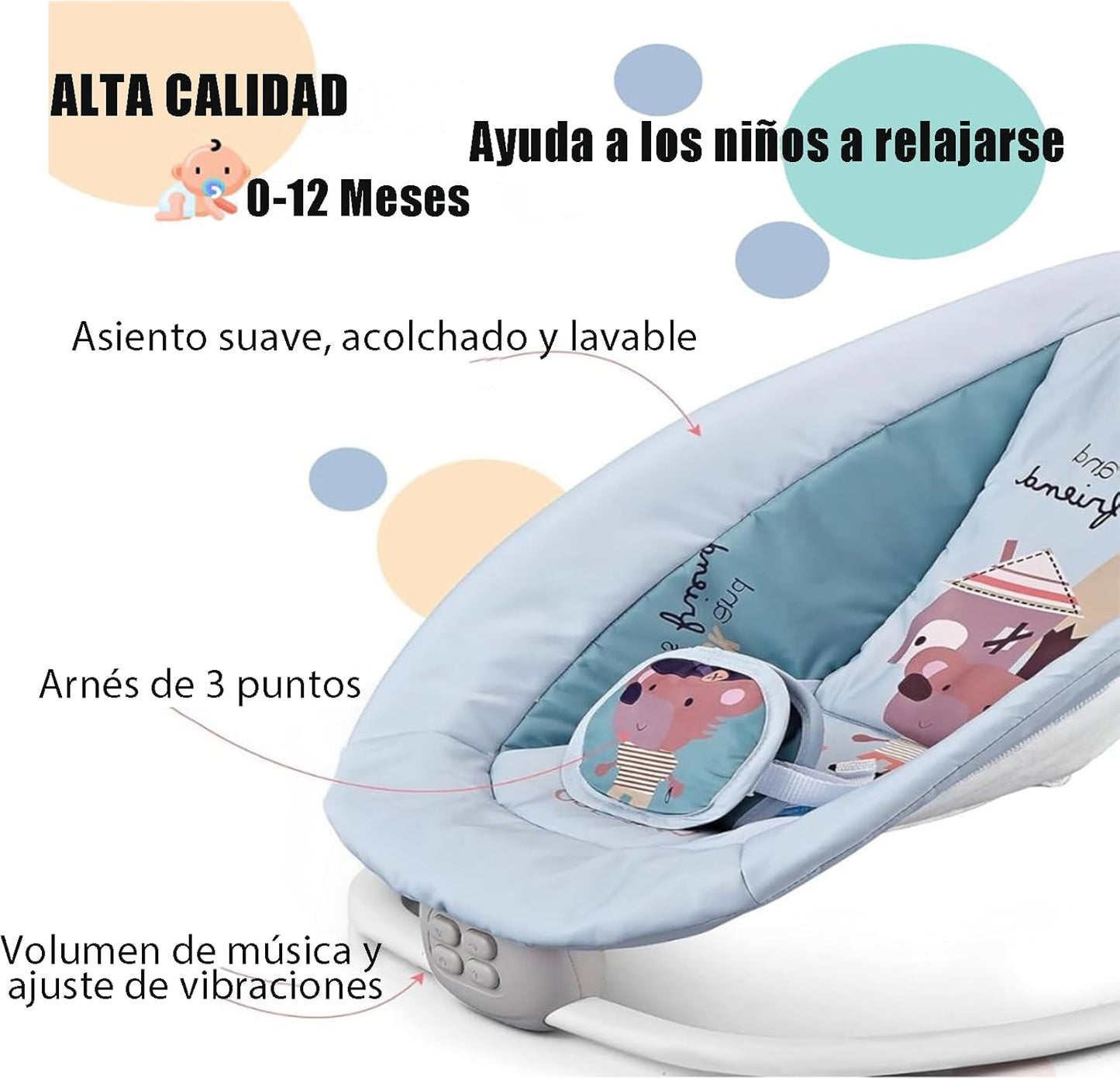 Silla Mecedora Para Bebé + Envío Gratis