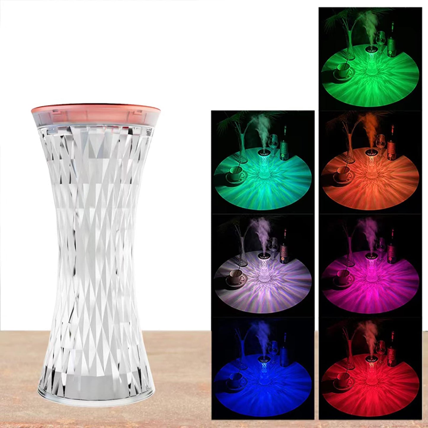 Xiomanyao Air Humidifier Lamp 7 Colors Touch + Free Shipping 