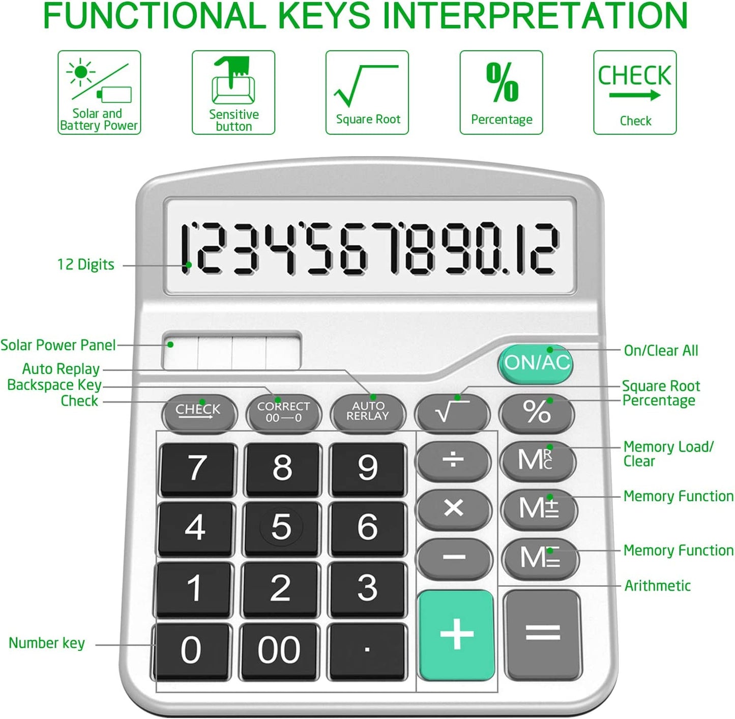 Electronic Calculator + Free Shipping 