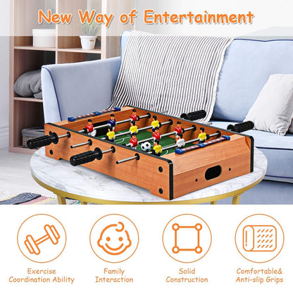 Mini Wooden Football Table + Free Shipping 