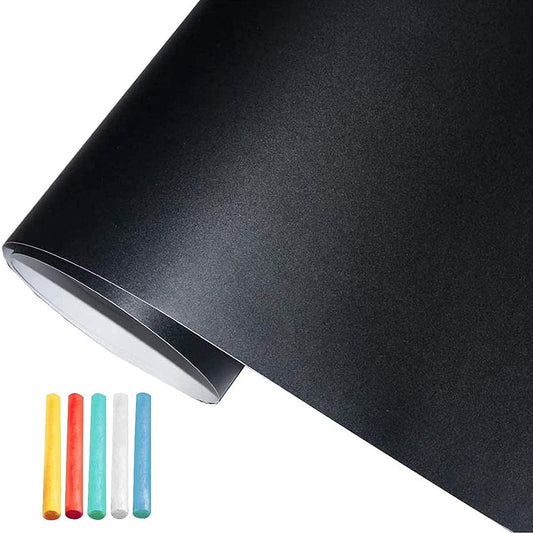 Black Chalkboard Film with Chalks + Free Shipping