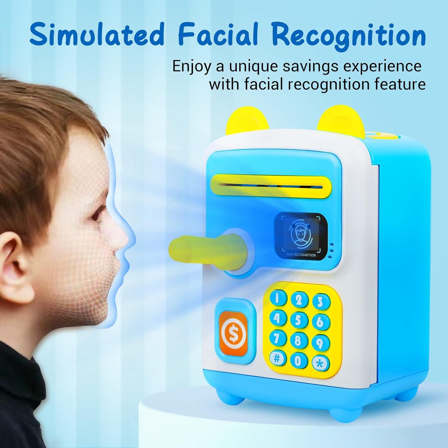 Piggy Bank with Facial Recognition + Free Shipping 