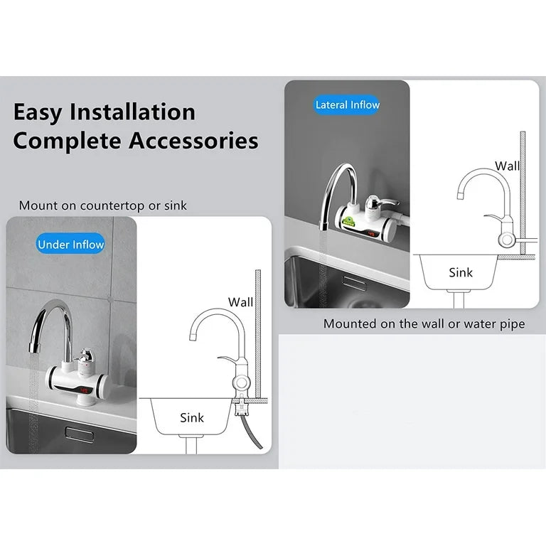 Faucet with instant water heater + Free Shipping