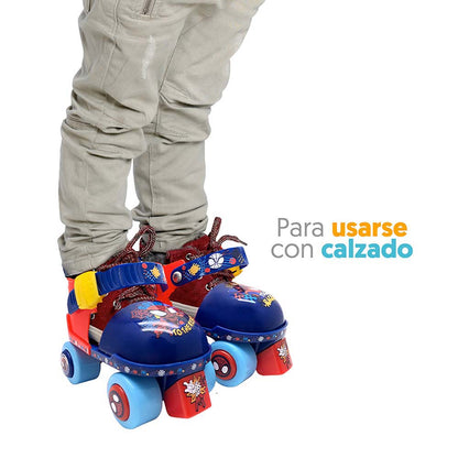 Patines Para Niños Héroes En Pijamas + Envio Gratis