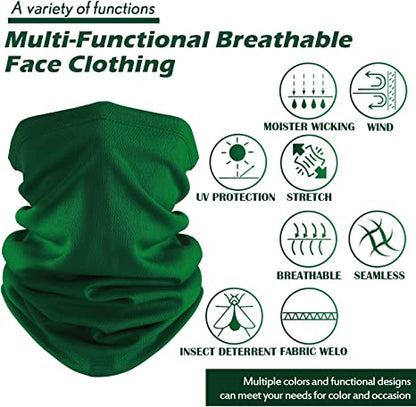 Thin and breathable neck gaiter x 2 units + free shipping