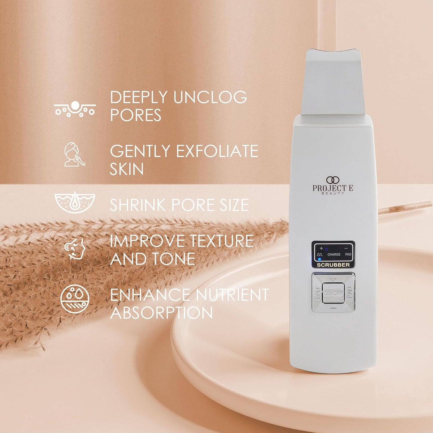 Ultrasonic Facial Cleanser Anti-Aging Peeling + Free Shipping