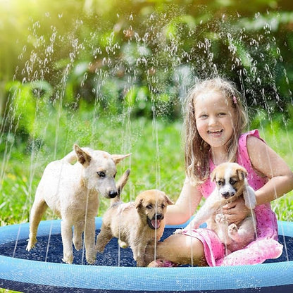 Water mat with jets 